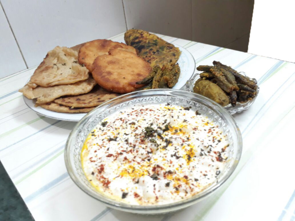 Vadi Thadri Sitala Satain Food